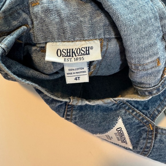 Osh Kosh Vintage Denim Patchwork Skirtall Size 4T - Picture 4 of 4